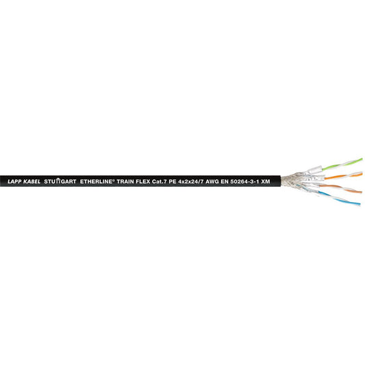 LAPP ETHERLINE TRAIN FLEX Cat.7 4x2x24/7 PE Datenübertragungssysteme für ETHERNE
