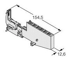 TURC BL20-S6T-SBCSBC BL20 Basismodul Zugfederanschlusstechnik