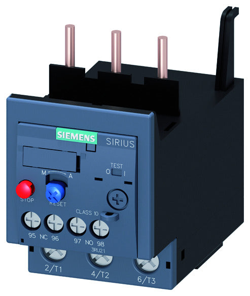 SIEM 3RU2136-4QB0 Überlastrelais 47-57A für Motorschutz, Class 10, Schützanbau H