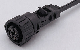 IFM E11273 Kabeldose gerade Bajonett 4-polig DC halogenfrei