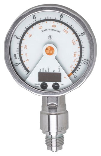 IFM PG2454 Elektronischer Drucksensor mit analoger Anzeige