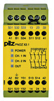 PILZ PNOZX3.1230VAC24VDC3N/O1N/C1SO PNOZ X3.1 230VAC 24VDC 3