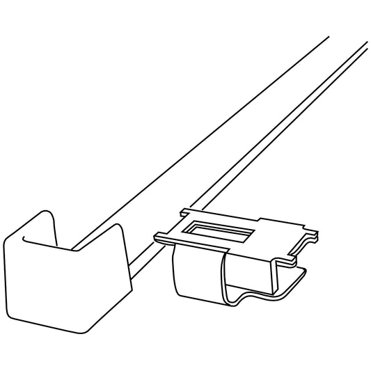 SE 5440800 FED Halter Kabelbinder schwarz Typ:FED-FA