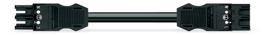 WAGO 771-9993/006-401 Verbindungsleitung schwarz 3x1,5qmm 4m