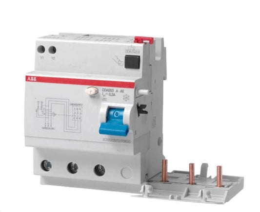 ABB DDA203A-63/0,03AE FI-Block für S203 3p Typ A 63A 30mA