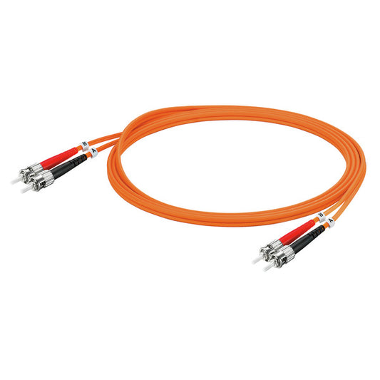 WEI IE-FM6Z2LO0001MST0ST0-X Patchkabel Duplex-Klammer beigelegt, ST IP 20, ST IP