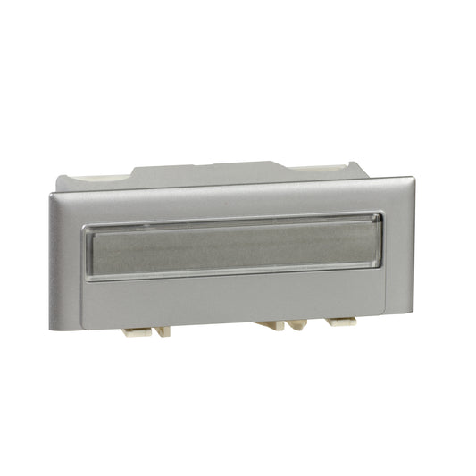 SE 5940053 Adapter m Anschlussblock max 3x2 Abdeck+Schrift Steckkle Alueff