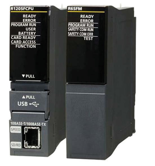 MIT R120SFCPU-SET SPS Safety System iQ-R, 4096 points, 1200 Ksteps, USB, Etherne