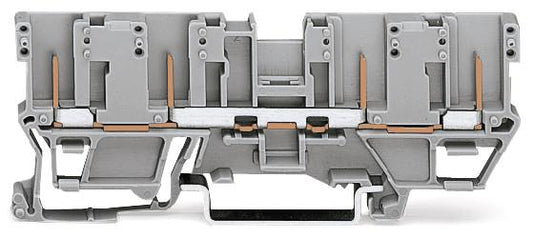 WAGO 769-151 4-Pin-Basisklemme grau