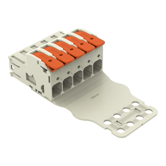 WAGO 832-1205/335-000 1-Leiter-Stiftleiste Hebel Zugentlast- ungsplatte 16 mm² R