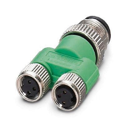 PHO SAC-3P-M12Y/2XM8FS Y-Verteiler/Verbinder 3pol.
