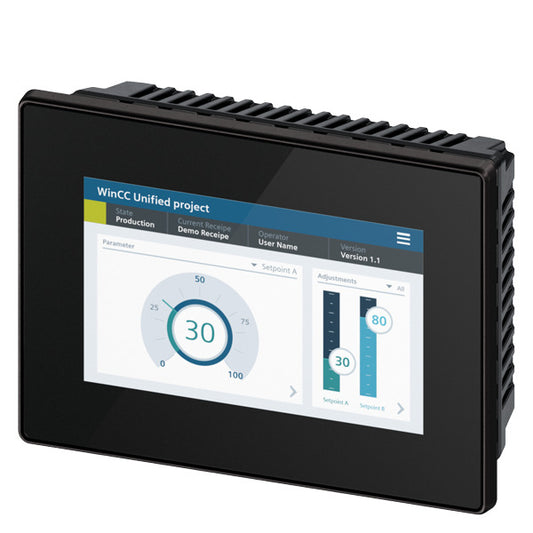 SIEM 6AV2128-3GB36-0AX1 SIMATIC HMI MTP700 Unified Comfort Neutrale Front