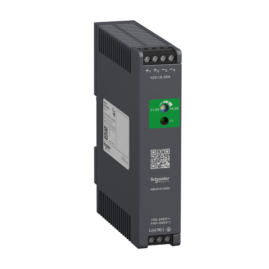 SE ABLS1A12062 Spannungsversorgung, OPTIMUM, 100-240 VAC, 12VDC, 6,2A, 75W, 1-ph