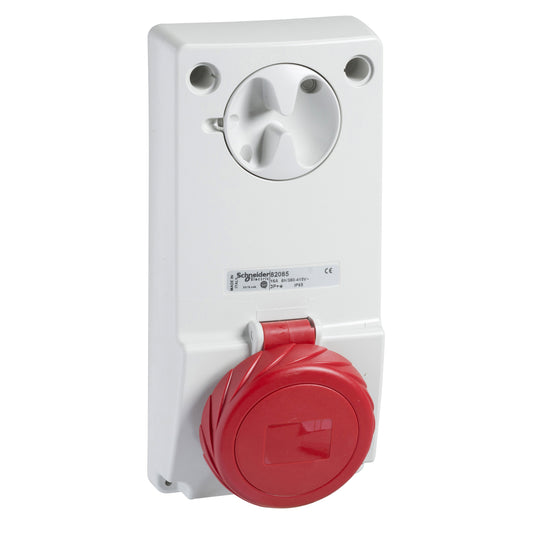 SE 82095 Anbausteckdose Verrieg. Ip65 32A 400V 3P