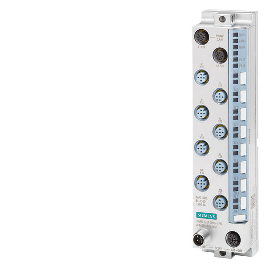 SIEM 6ES7146-6HF00-0BB0 SIMATIC ET 200eco PN AI 6xU/I + AIQ 2xU/I 8x M12