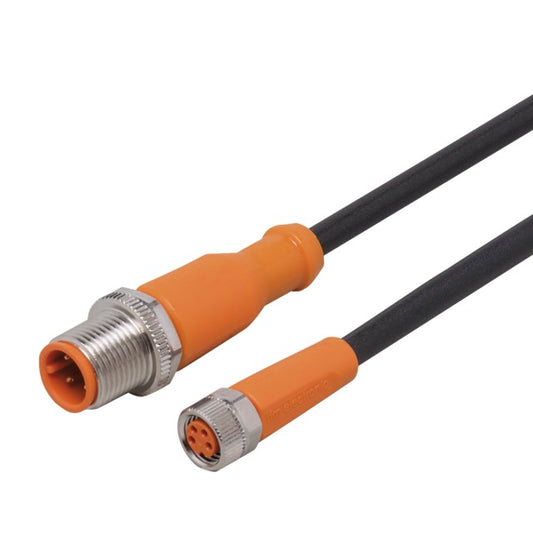 IFM EVC243 Verbindungskabel gerade M12 4-polig AC/DC silikon/-halogenfrei