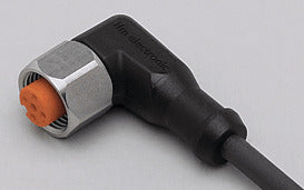 IFM EVM011 Kabeldose abgewinkelt M12 5-polig DC PNP silikon/-halogenfrei, Kontak