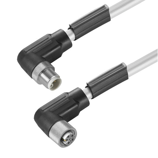 WEI SAIL-M12WM12W-L-3.0PGR Sensor-Aktor-Leitung, Verbindungsleitung, M12 / M12,