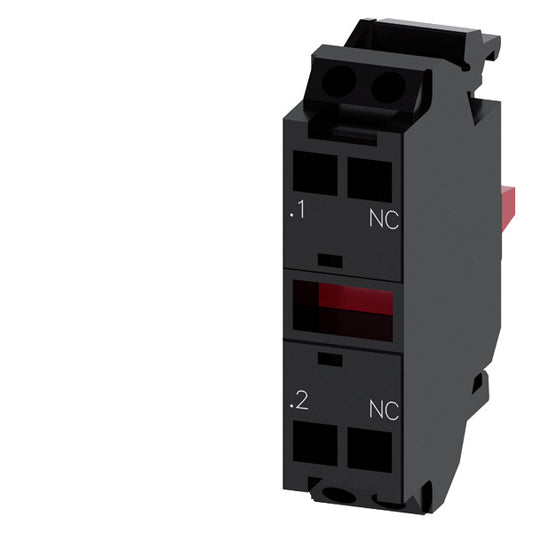 SIEM 3SU1400-1AA10-3MA0 Kontaktmodul mit 1 Schaltglied, 1Ö, vergoldete Kontakte,