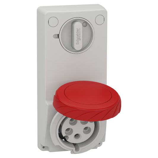 SE 82097 Anbausteckdose Verrieg. Ip65 32A 400V 5P
