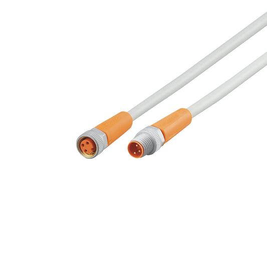 IFM EVW134 Verbindungskabel gerade / gerade M8 3-polig AC/DC silikonfrei, haloge