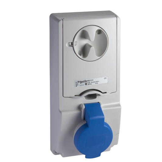 SE 82142 Anbausteckdose Verrieg. Ip44 32A 230V 3P