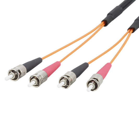 IFM Fiber optical cable 100m OM2 PUR ST plug Glas-Lichtwellenleiter