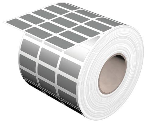 WEI THM MT30X 25/12 SI Gerätemarkierer, Etikett, 25 x 12 mm, Polyesterfilm, silb