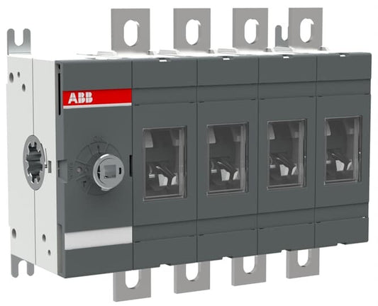 ABB OT160EV04 Lasttrennschalter 4-polig 160A o. Griff u. Welle