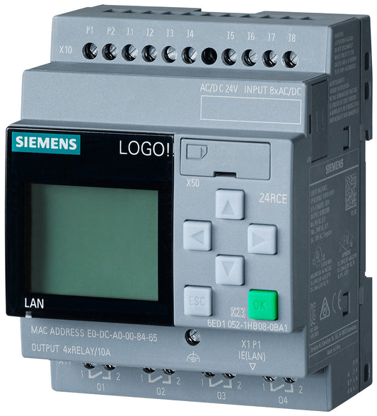SIEM 6AG1052-1HB08-7BA1 LOGO! 24 RCE