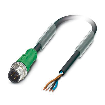 PHO SAC-4P-M12MS/ 5,0-PUR Sensor-/Aktor-Kabel 4-polig