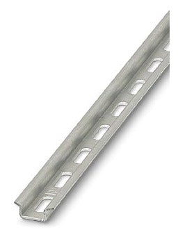 PHO NS 15 gelocht Trageschiene 2m 15x5,5mm gelb chromatiert