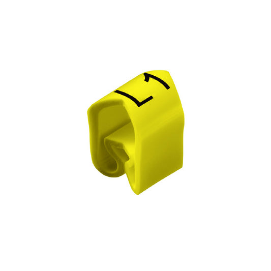 WEI CLI C 3-9 GE/SW L1 MP Leitermarkierer, LxB: 9 x 11 mm, PVC, weich, ohne Cadm