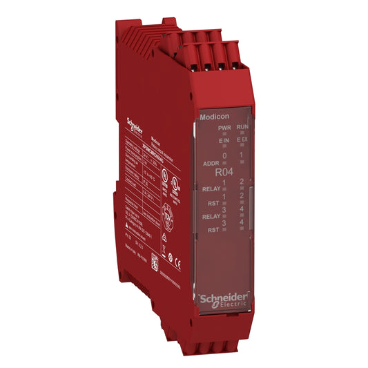 SE XPSMCMRO0004G Erweiterungsmodul 4 sichere Relaisausgänge für XPSMCM