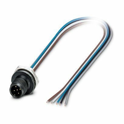 PHO SACC-E-M12MS-5CON-M16/0,5 P Einbausteckverbinder