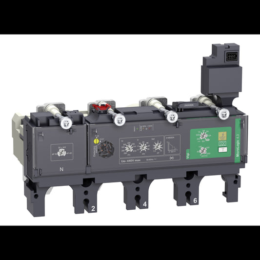 SE C6344V570 Elektronisches Auslösegerät MicroLogic 4.3 570A 4P4D