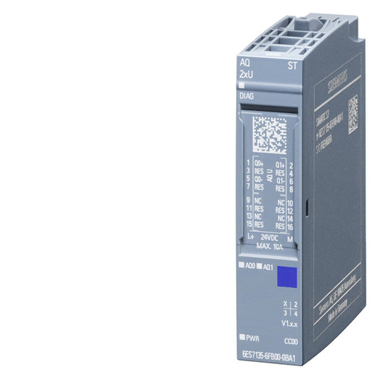 SIEM 6ES7135-6FB00-0BA1 SIMATIC ET 200SP analoges Ausgangsmodul