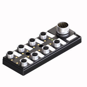 TURC TB-8M12-5P3-CS19T Passiver Aktuator-/Sensor-Verteiler M12 x 1 8-fach, mit M