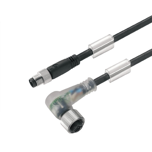 WEI SAIL-M8GM12W-3L1.5U Sensor/Aktor-Leitung, Verbindungsleitung M8 / M12, Polza