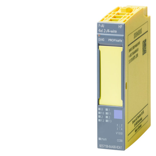 SIEM 6AG1136-6AA00-2CA1 SIPLUS ET 200SP F-AI 4xI 2-/4-wire HF -25...+60°C mit Co