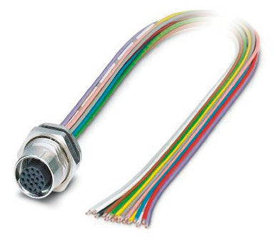 PHO SACC-DSI-M12FS-17CON-M16/0,5 Einbausteckverbinder