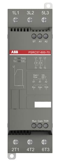 ABB PSRC37-600-70 Softstarter 18,5kW,400V 2-phasig gesteuert feste Parameter