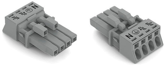 WAGO 890-244/060-000 Buchse grau
