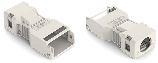 WAGO 890-515 Zugentlastungsgehäuse 5-polig weiß