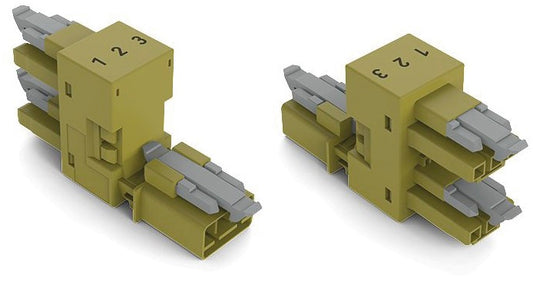 WAGO 890-1762 h-Vert. 3P.S T/BU-BU Kod. B H-GR 3VK