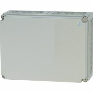 MOE CI45E-200-RAL7035 Isolierstoffgehäuse, +Vorprägungen, RAL7035, HxBxT=500x375