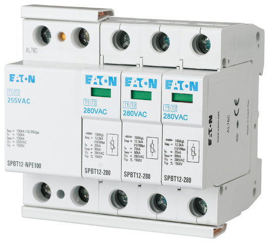 MOE SPBT12-280-3+NPE Blitzstrom-Überspannungsableiter-Set TN-S/TT-Set 3+1p