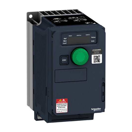 SE ATV320U22N4C Frequenzumrichter ATV320, 2,2kW, 380...500V, 3-phasig, Kompakt