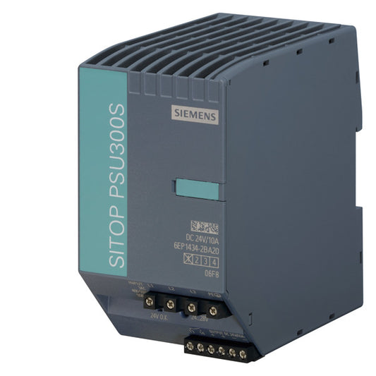 SIEM 6EP1434-2BA20 Stromversorgung SITOP PSU300S, 3-phasig DC 24 V/10 A