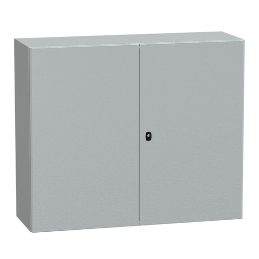 SE NSYS3D101240DP Wandschrank, HxBxT=1000x1200x400mm, 2-fl.Tür, +Montageplatte,